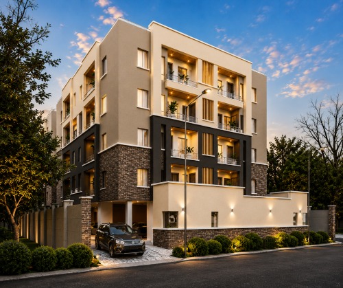 4-Bedroom Maisonettes with Maid's Room Yaba