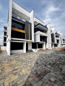 Newely built 4 bedroom fully detached duplex with bq at chevron lekki