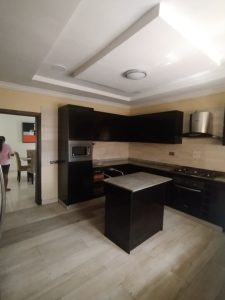 Furnished 4 bedroom duplex with BQ for rent.