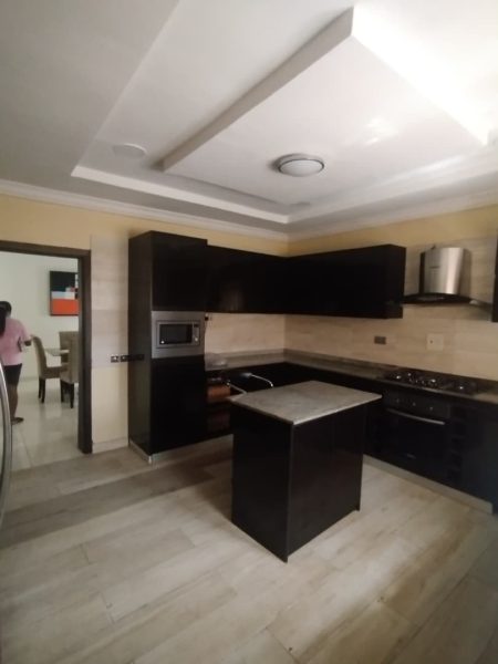 Furnished 4 bedroom duplex with BQ for rent.