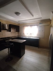 Furnished 4 bedroom duplex with BQ for rent.