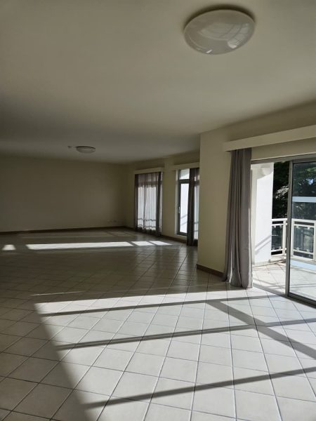 Spacious 3 bedroom apartment with a room bq