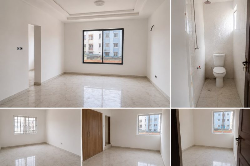 Standard newly built and finished spacious 2 bedroom flat Banire street, Surulere Lagos.