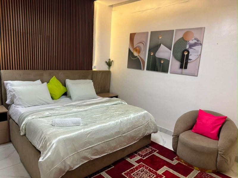 Studio Apartment facilities include Swimming pool