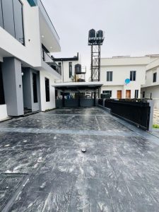 5 Bedroom Fully Detached Duplex With Bq, penthouse, and swimming pool.