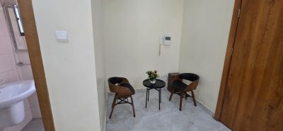 Bedroom terrace with a Room BQ, Swimming pool And Gym