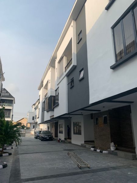 2 units of 3 bedroom terrace with BQ.