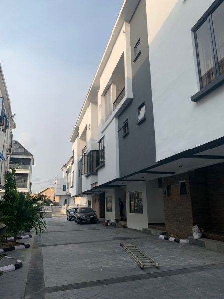 2 units of 3 bedroom terrace with BQ.