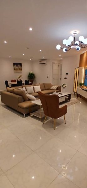 3 BEDROOM FULLY FURNISHED APARTMENT