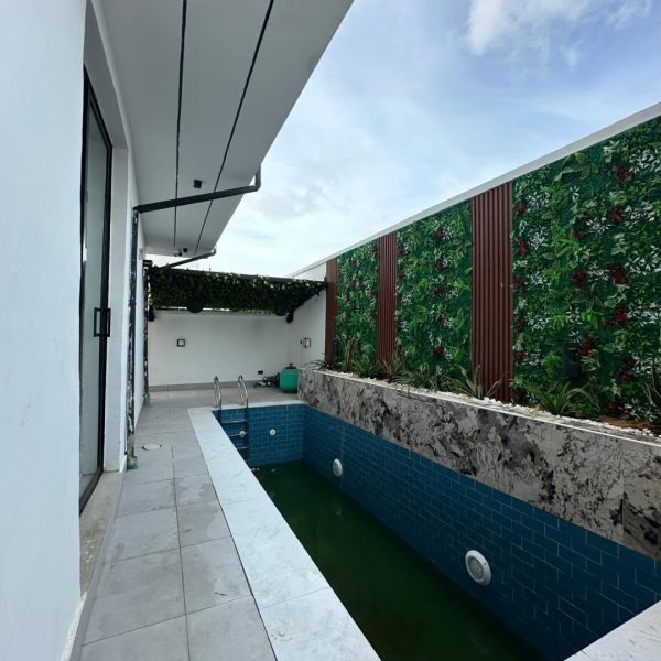 Luxury 5 Bedroom Semi-Detached Duplex with BQ, Swimming Pool & Cinema for Sale in Lekki Phase 1