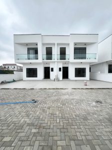 Brand New 4 Bedroom Semi Detached Duplex With BQ