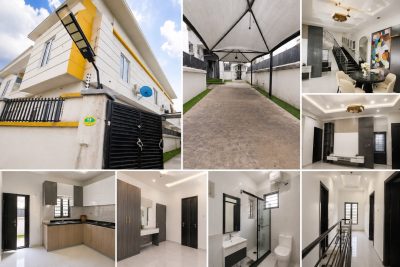 4 Bedroom fully Detached Duplex Ajah