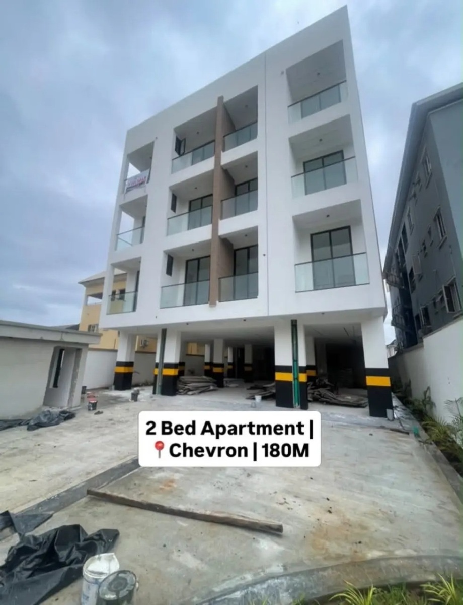 2 Bedroom Serviced Apartment In Chevron, Lekki, Lagos.