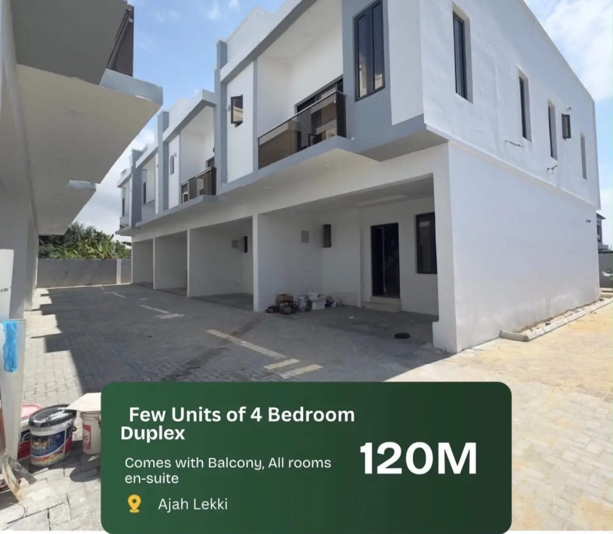 4 Bedroom Duplex in Ajah