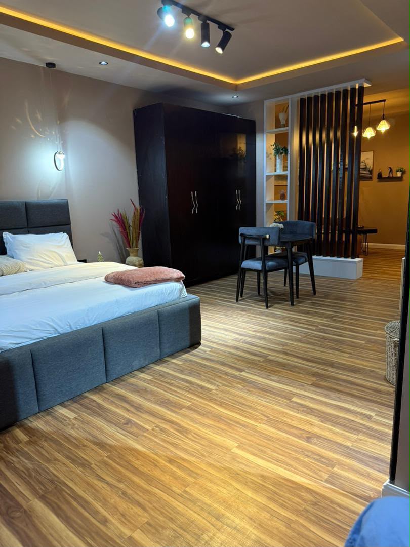 Fully Furnished Studio Mini Flat With Personal kitchen.