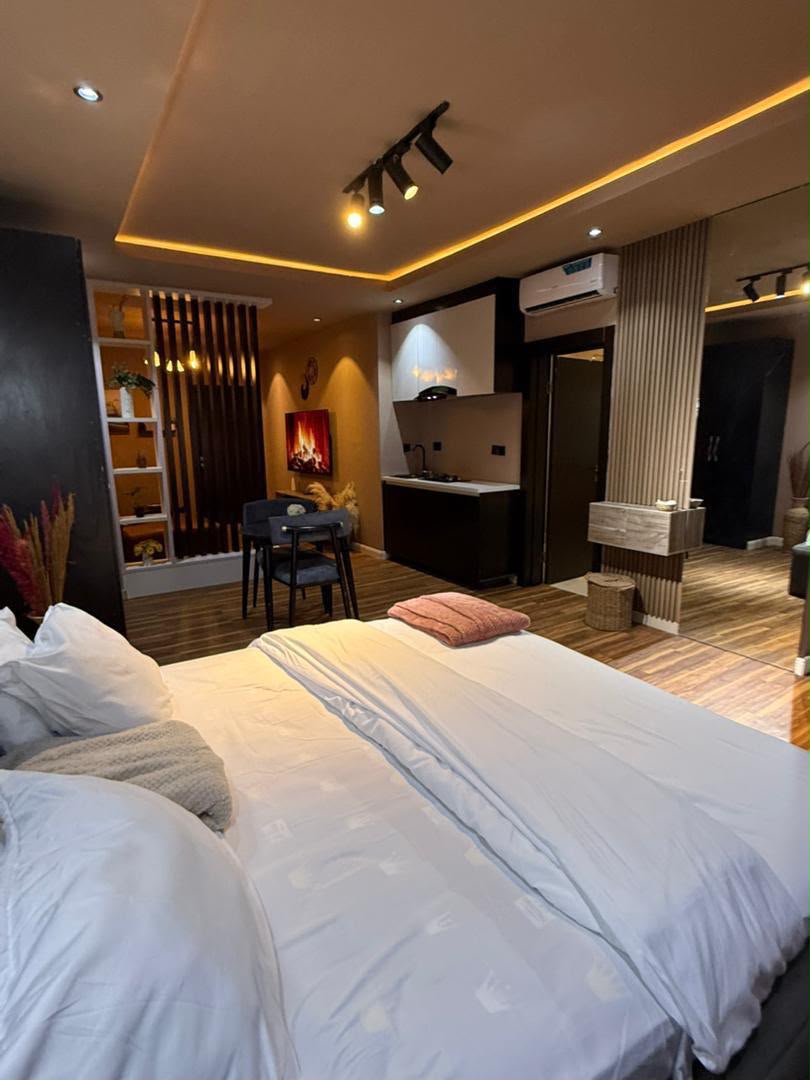 Fully Furnished Studio Mini Flat With Personal kitchen.