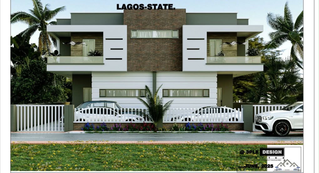 3 Bedroom Semi Detached Duplex